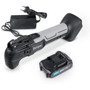 GreenZech (Grey, One Battery) Multifunctional Shovel Cutting Grinding Trimming Machine Too GreenZech (Grey, One Battery) Multifunctional Shovel Cutting Grinding Trimming Machine Too