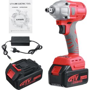 GreenZech (Two Batteries, EU Plug) 21V Brushless Wlectric Torque Wrench Cordless 2 In 1 Sc GreenZech (Two Batteries, EU Plug) 21V Brushless Wlectric Torque Wrench Cordless 2 In 1 Sc