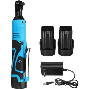 GreenZech 18V 60N.m 3/8 Inch Cordless Electric Ratchet Right Angle Wrench with 2pcs 8000mA GreenZech 18V 60N.m 3/8 Inch Cordless Electric Ratchet Right Angle Wrench with 2pcs 8000mA