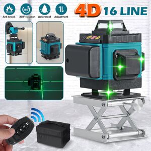 GreenZech (AU Plug) 16 Line 4D 360 Horizontal Vertical Cross Green Light Laser Level Self- GreenZech (AU Plug) 16 Line 4D 360 Horizontal Vertical Cross Green Light Laser Level Self-