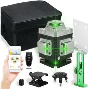 GreenZech (12 line) 8/12/16 Line 360 4D Line Laser Level Green Light Self Leveling Cross M GreenZech (12 line) 8/12/16 Line 360 4D Line Laser Level Green Light Self Leveling Cross M