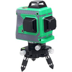 GreenZech 3D 12 Lines Self Leveling Green Laser Beam Level Auto 360 Rotary Cross Measure GreenZech 3D 12 Lines Self Leveling Green Laser Beam Level Auto 360 Rotary Cross Measure