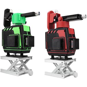 GreenZech (Red, EU Plug) 8/12 Line Green Laser Level Meter 360 Horizontal And Vertical Cro GreenZech (Red, EU Plug) 8/12 Line Green Laser Level Meter 360 Horizontal And Vertical Cro