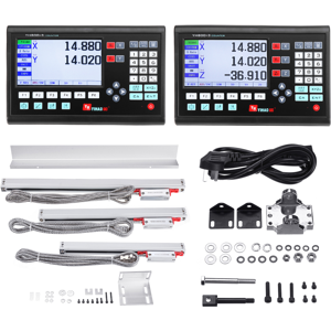 GreenZech (220mm) LCD 2/3 Axis Grating CNC Milling Digital Readout Display DRO / KA300 5m GreenZech (220mm) LCD 2/3 Axis Grating CNC Milling Digital Readout Display DRO / KA300 5m