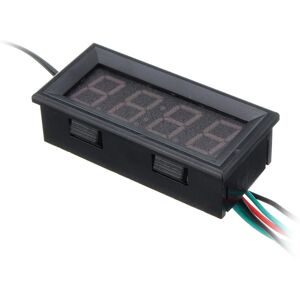 GreenZech (Black, Red Light) 0.56 Inch 33V/200V 3-in-1 Time + Temperature + Voltage Displa GreenZech (Black, Red Light) 0.56 Inch 33V/200V 3-in-1 Time + Temperature + Voltage Displa