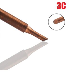 GreenZech (900M-T 3C) 10pcs 900M-T Pure Copper Iron Tips Soldering Tips For Hakko Solderin GreenZech (900M-T 3C) 10pcs 900M-T Pure Copper Iron Tips Soldering Tips For Hakko Solderin