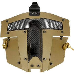 GreenZech (Tan) Outdoor Iron Warrior Hunting Tactical Face Mask Steel Mesh GreenZech (Tan) Outdoor Iron Warrior Hunting Tactical Face Mask Steel Mesh