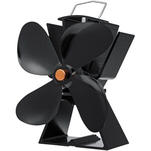 GreenZech (EQ3-NK(4GB)) 6 Inch Quiet Mini 4 Blades EQ3-NK Stove Fan Fireplace Fire Heat Po GreenZech (EQ3-NK(4GB)) 6 Inch Quiet Mini 4 Blades EQ3-NK Stove Fan Fireplace Fire Heat Po