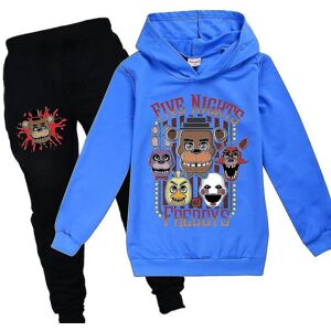 Unbranded (Blue, 9-10 Years) Kids Five Nights At Freddy's Tracksuit Set Long Sleeve Hoodie Unbranded (Blue, 9-10 Years) Kids Five Nights At Freddy's Tracksuit Set Long Sleeve Hoodie