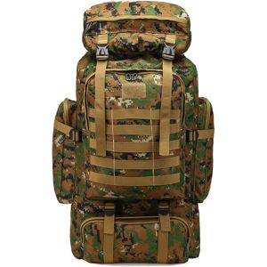 GreenZech 80L Molle Tactical Bag Camouflage - Tactical Backpack GreenZech 80L Molle Tactical Bag Camouflage - Tactical Backpack