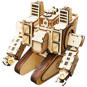 GreenZech Wooden DIY Assembling Robot Toy - Decor & Model Building GreenZech Wooden DIY Assembling Robot Toy - Decor & Model Building