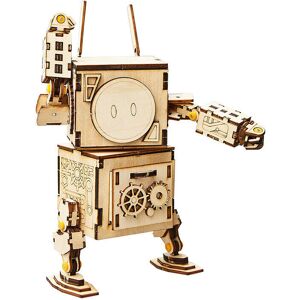 GreenZech (NO3) Wooden DIY Assembling Robot Decoration Toys Model Building GreenZech (NO3) Wooden DIY Assembling Robot Decoration Toys Model Building