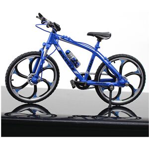 GreenZech (Blue) 1:10 Mini Bike Model Openable Folding Mountain Bicycle Bend Racing Alloy GreenZech (Blue) 1:10 Mini Bike Model Openable Folding Mountain Bicycle Bend Racing Alloy