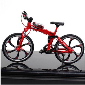 GreenZech (Red) 1:10 Mini Bike Model Openable Folding Mountain Bicycle Bend Racing Alloy M GreenZech (Red) 1:10 Mini Bike Model Openable Folding Mountain Bicycle Bend Racing Alloy M