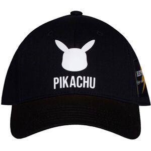 Difuzed Pikachu Black Baseball Cap - Officially Licensed - Unisex Difuzed Pikachu Black Baseball Cap - Officially Licensed - Unisex