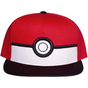 Pokémon Pokemon Pokeball Logo Snapback Baseball Cap Pokémon Pokemon Pokeball Logo Snapback Baseball Cap