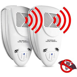 Unbranded (UK Plug) Ultrasonic Bat Repellent Pack Of 2 - Get Rid Of Bats In 72 Hours Unbranded (UK Plug) Ultrasonic Bat Repellent Pack Of 2 - Get Rid Of Bats In 72 Hours