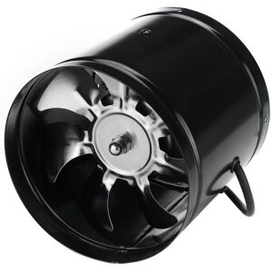 GreenZech (110V) 6'' Metal Inline Duct Booster Air Cooling Vent 7 Blades Exhaust Blower GreenZech (110V) 6'' Metal Inline Duct Booster Air Cooling Vent 7 Blades Exhaust Blower