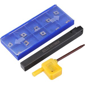 GreenZech Turning Tool Holder Lathe Tool With 10pcs CCMT0602 Carbide Insert GreenZech Turning Tool Holder Lathe Tool With 10pcs CCMT0602 Carbide Insert