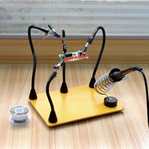 GreenZech Strong Magnetic Flexible Arm Third Helping Hand PCB Circuit Board Fixture Stand GreenZech Strong Magnetic Flexible Arm Third Helping Hand PCB Circuit Board Fixture Stand