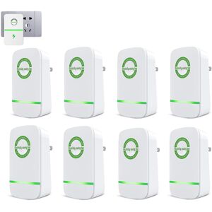 Unbranded (8pcs, EU Plug) 2/4/6/8 Pcs Power Saver Energy Saver Device, Electricity Saving Unbranded (8pcs, EU Plug) 2/4/6/8 Pcs Power Saver Energy Saver Device, Electricity Saving