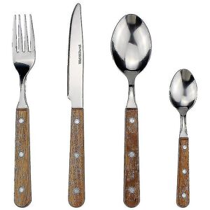 Unbranded (Qs410 wood handle) Classic Elegant Resin Rivets Handle Style Stainless Steel We Unbranded (Qs410 wood handle) Classic Elegant Resin Rivets Handle Style Stainless Steel We