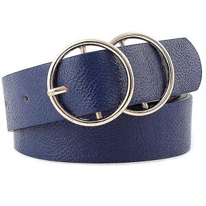 Unbranded (2 blue 2 round) Hot Fashion Women Pu Belt 66 Styles Metal Buckle Waistband Desi Unbranded (2 blue 2 round) Hot Fashion Women Pu Belt 66 Styles Metal Buckle Waistband Desi