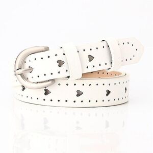 Unbranded (6 white axk) Hot Fashion Women Pu Belt 66 Styles Metal Buckle Waistband Designe Unbranded (6 white axk) Hot Fashion Women Pu Belt 66 Styles Metal Buckle Waistband Designe