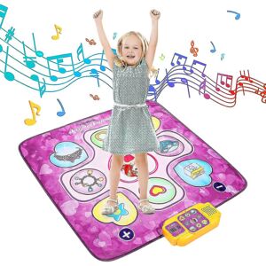 Unbranded Dance Mat, Gifts Toys For 3-10 Year Old Girls, Dance Pad With 5 Game Modes, 5 Ch Unbranded Dance Mat, Gifts Toys For 3-10 Year Old Girls, Dance Pad With 5 Game Modes, 5 Ch
