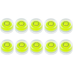 Unbranded 10pcs Mini Bubble Spirit Level 10x6mm Circular Bullseye Bubble Levels For Leveli Unbranded 10pcs Mini Bubble Spirit Level 10x6mm Circular Bullseye Bubble Levels For Leveli