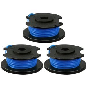 3pcs Replacement Spool for Strimmer Brushcutter Spools Line Spool for Ryobi One+ 3pcs Replacement Spool for Strimmer Brushcutter Spools Line Spool for Ryobi One+