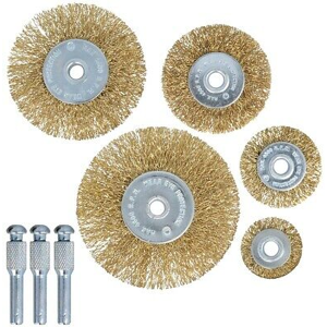 BlueSpot WIRE BRUSH 5PC DRILL WIRE WHEEL CUP FLAT BRUSH METAL CLEANING RUST SANDING DR171 BlueSpot WIRE BRUSH 5PC DRILL WIRE WHEEL CUP FLAT BRUSH METAL CLEANING RUST SANDING DR171