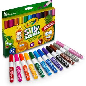 Crayola Silly Scents Scented Markers Washable Markers 12 Count Gift for Kids Crayola Silly Scents Scented Markers Washable Markers 12 Count Gift for Kids