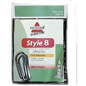 Bissell Vacuum Cleaner Belt Style No. 8 (-6 Belts) Bissell Vacuum Cleaner Belt Style No. 8 (-6 Belts)