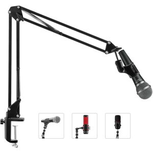 Unbranded (AK35) Mic Arm Microphone Desk Arm Stand Adjustable Unbranded (AK35) Mic Arm Microphone Desk Arm Stand Adjustable