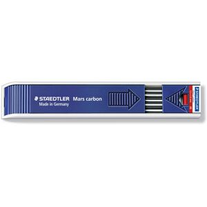 Staedtler Mars Carbon Lead 2mm 4B 12 Lead (200-4B) Staedtler Mars Carbon Lead 2mm 4B 12 Lead (200-4B)