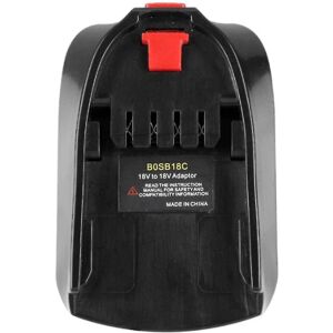 Unbranded Adapter Converter Bosb18c Use For 18v Li-ion Battery Bat618 On Home Lithium Elec Unbranded Adapter Converter Bosb18c Use For 18v Li-ion Battery Bat618 On Home Lithium Elec