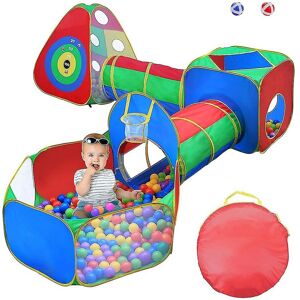 Unbranded 5-in-1 Pop Up Ball Pit Tent Tunnel Kids Baby Play Toy Target Game Unbranded 5-in-1 Pop Up Ball Pit Tent Tunnel Kids Baby Play Toy Target Game