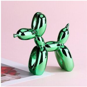 Unbranded (light green, 25x25x9cm) Electroplating Balloon Dog Jewelry Crafts Puppy Statue Unbranded (light green, 25x25x9cm) Electroplating Balloon Dog Jewelry Crafts Puppy Statue