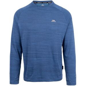 (M, Navy Marl) Trespass Mens Adamo Active T-Shirt (M, Navy Marl) Trespass Mens Adamo Active T-Shirt
