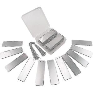 Unbranded 100pcs Aluminium Plant Tags For Marking Trees, Plants, Flowers Tree Tags Garden Unbranded 100pcs Aluminium Plant Tags For Marking Trees, Plants, Flowers Tree Tags Garden