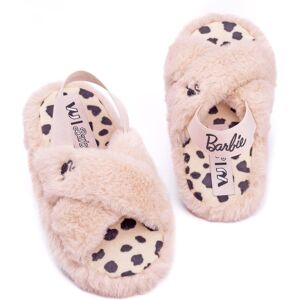 (7 UK Child) Barbie Slider Slippers (Girls Pink) (7 UK Child) Barbie Slider Slippers (Girls Pink)