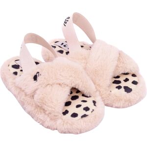 (8 UK Child, Pink) Barbie Girls Faux Fur Slip-on Slippers (8 UK Child, Pink) Barbie Girls Faux Fur Slip-on Slippers