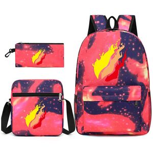 Unbranded (Red) Leisure Prestonplayz Student Schoolbag Backpack Small Shoulder Bag Pen Bag Unbranded (Red) Leisure Prestonplayz Student Schoolbag Backpack Small Shoulder Bag Pen Bag