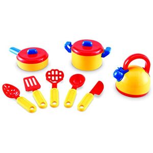 Learning Resources Pretend & Play Cooking Set - 10 Pieces Ages 3+ Pre Learning Resources Pretend & Play Cooking Set - 10 Pieces Ages 3+ Pre