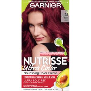 Garnier Hair Color Nutrisse Ultra Color Nourishing Creme R2 Medium In Garnier Hair Color Nutrisse Ultra Color Nourishing Creme R2 Medium In