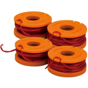 WORX WA0047 4-Pack String Trimmer Replacement Line Orange WORX WA0047 4-Pack String Trimmer Replacement Line Orange