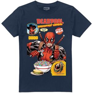 Marvel Deadpool Cereal T-Shirt Navy L - T-Shirt Marvel Deadpool Cereal T-Shirt Navy L - T-Shirt