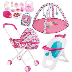 Unbranded Kids Deluxe 4-in-1 Baby Doll Pretend Role Play Set Unbranded Kids Deluxe 4-in-1 Baby Doll Pretend Role Play Set