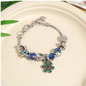 Unbranded (style-3, 20cm) Festive Crystal Beaded Bracelet for Girls Christmas DIY Charm Br Unbranded (style-3, 20cm) Festive Crystal Beaded Bracelet for Girls Christmas DIY Charm Br